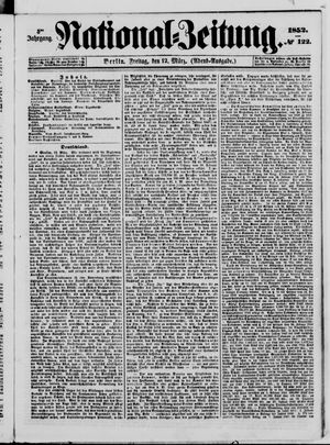 Nationalzeitung on Mar 12, 1852