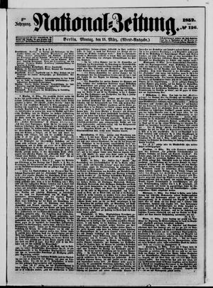 Nationalzeitung vom 15.03.1852
