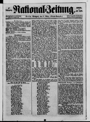 Nationalzeitung on Mar 17, 1852