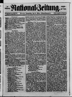 Nationalzeitung vom 18.03.1852