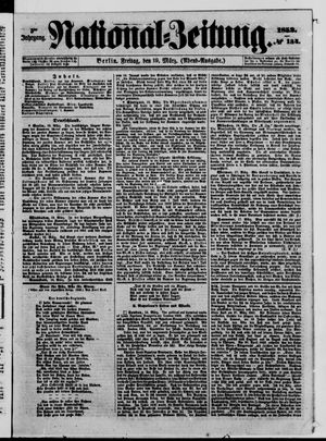 Nationalzeitung vom 19.03.1852