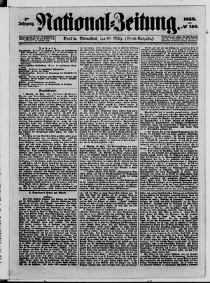 Nationalzeitung vom 20.03.1852