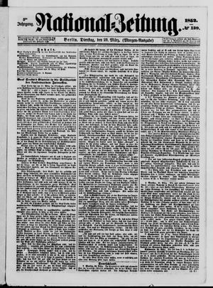 Nationalzeitung vom 23.03.1852