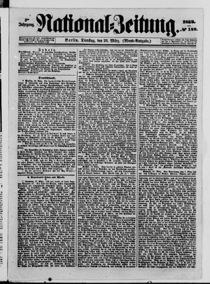 National-Zeitung vom 23.03.1852