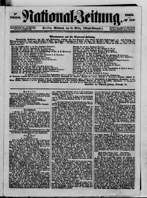 Nationalzeitung vom 31.03.1852