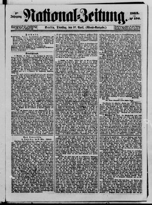 National-Zeitung vom 27.04.1852