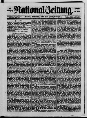Nationalzeitung vom 01.05.1852