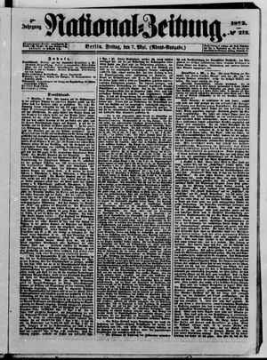 Nationalzeitung vom 07.05.1852