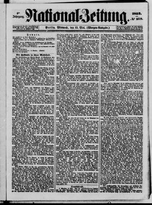 Nationalzeitung vom 12.05.1852