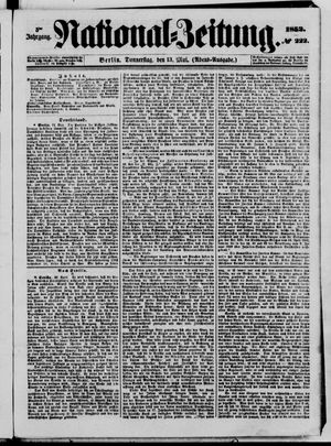 Nationalzeitung vom 13.05.1852