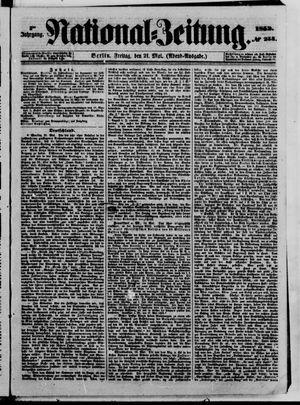 Nationalzeitung vom 21.05.1852