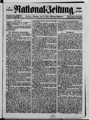 National-Zeitung vom 23.05.1852