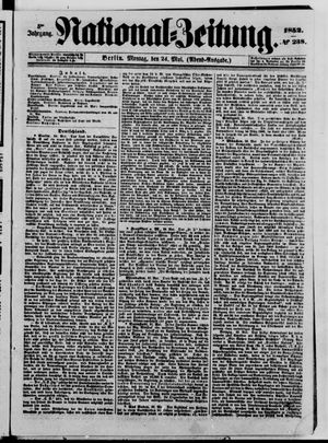 National-Zeitung vom 24.05.1852
