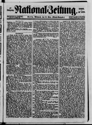 Nationalzeitung on May 26, 1852