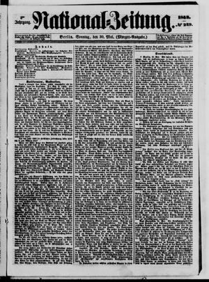 Nationalzeitung on May 30, 1852