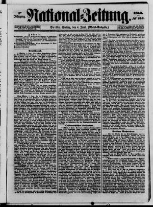 Nationalzeitung on Jun 4, 1852