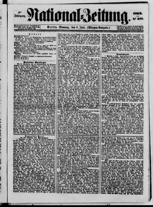 National-Zeitung vom 06.06.1852