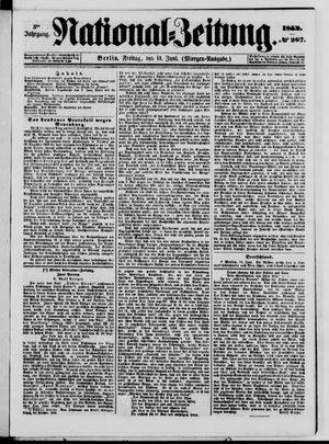 Nationalzeitung on Jun 11, 1852