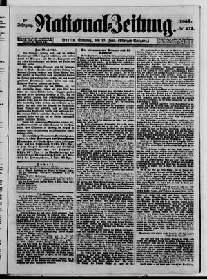 Nationalzeitung vom 13.06.1852