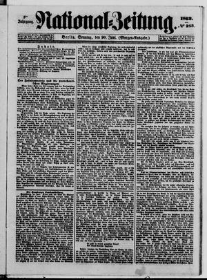 Nationalzeitung on Jun 20, 1852