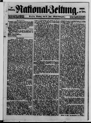 Nationalzeitung on Jun 21, 1852