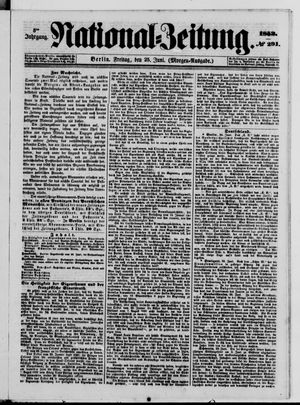 Nationalzeitung on Jun 25, 1852