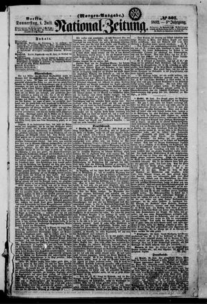 Nationalzeitung on Jul 1, 1852