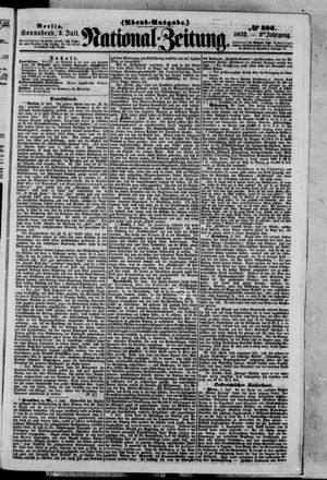 Nationalzeitung vom 03.07.1852