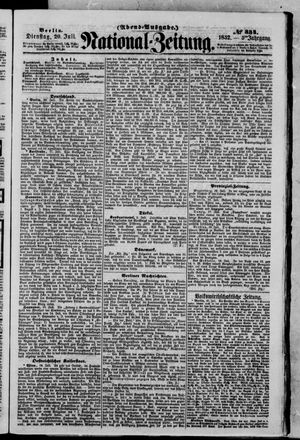National-Zeitung vom 20.07.1852