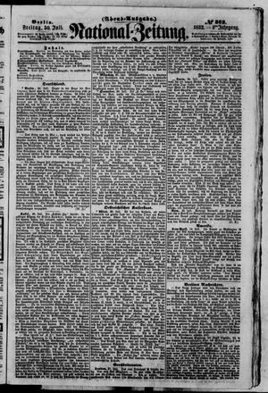 Nationalzeitung vom 30.07.1852