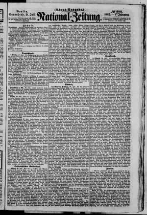 Nationalzeitung vom 31.07.1852