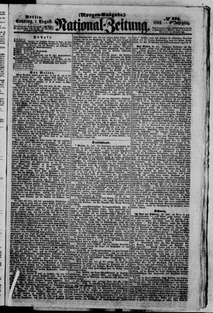Nationalzeitung on Aug 1, 1852
