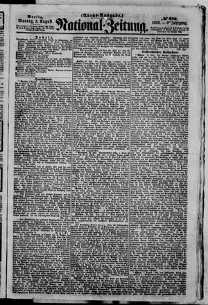 Nationalzeitung on Aug 2, 1852