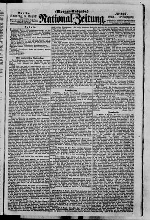Nationalzeitung vom 08.08.1852