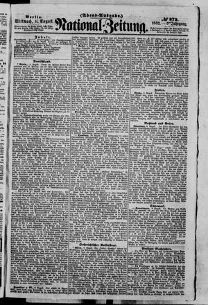 Nationalzeitung on Aug 11, 1852