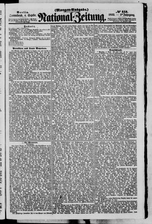 Nationalzeitung vom 04.09.1852