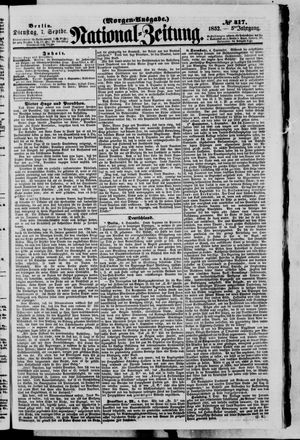 Nationalzeitung on Sep 7, 1852