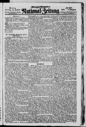 National-Zeitung vom 24.09.1852