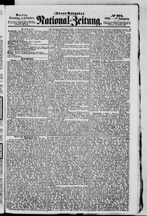 National-Zeitung vom 04.10.1852