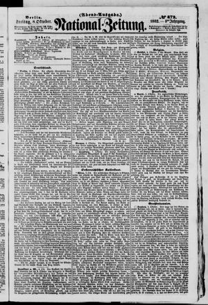 Nationalzeitung vom 08.10.1852