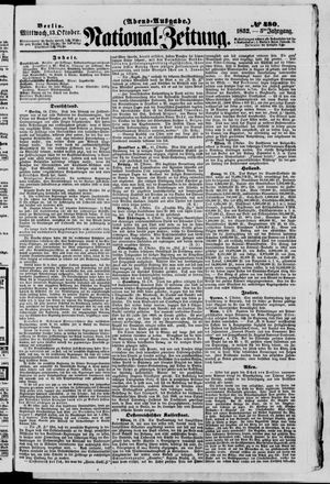 National-Zeitung vom 13.10.1852