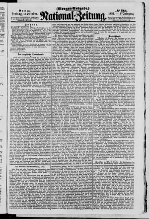 Nationalzeitung on Oct 15, 1852
