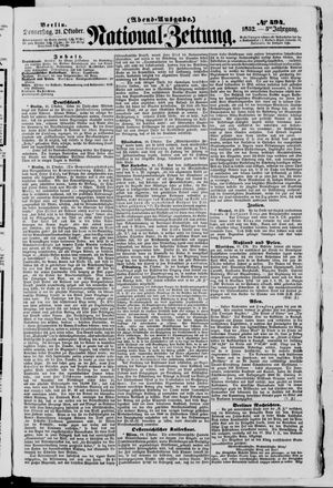 National-Zeitung vom 21.10.1852