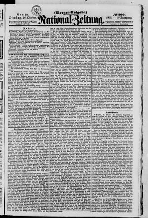 Nationalzeitung on Oct 26, 1852