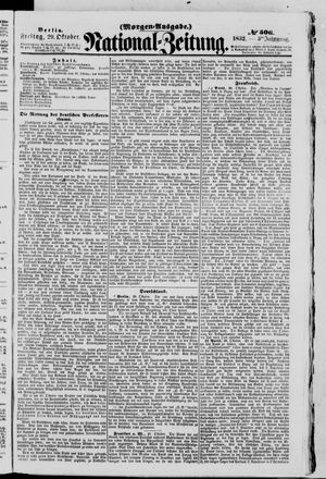 National-Zeitung vom 29.10.1852