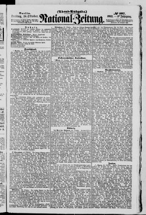 National-Zeitung vom 29.10.1852