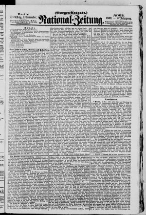 Nationalzeitung on Nov 2, 1852