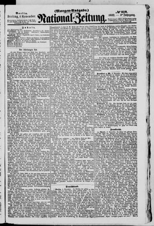 National-Zeitung vom 05.11.1852
