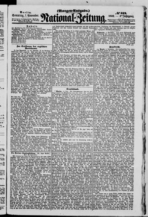 Nationalzeitung on Nov 7, 1852