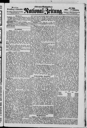Nationalzeitung on Nov 9, 1852